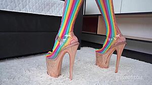 Eva Perez Teases Five Dicks In Sloppy Pissing Gangbang