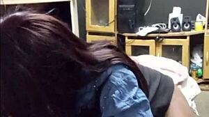 Daddy Boss Gets CLOSE UP Black Slut's Best Blowjob Ever