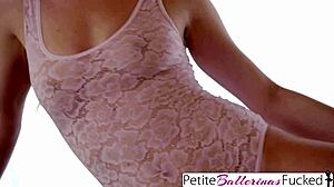 instructor fucks my petite teen ballerina body doggystyle hard