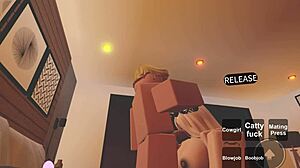 wanna see roblox rule 34 cumshot blowjob action?