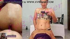 sexy milf wife rules husband's asshole with strapon domination