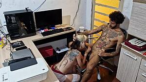 i woke horny begging stepbro to fuck me deep bareback