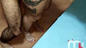 mónica lima's first double penetration swingers filmed by cuck