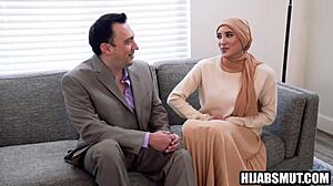 How does a veiled muslim girl crave american cock so deep?