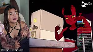 Meru The Succubus Livestream Makes Me Cum Watching Her Goon!