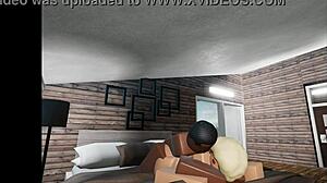 Bbw fat ass destroyed by monster bbc in roblox r34 action!