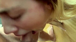 i gag on cock deepthroat sloppy choking as slave