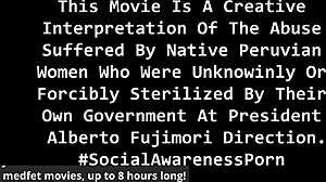 Peru nurse Sheila Daniels slaps patient in hospital fetish backstage