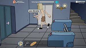 Futanari BBW Milf Parodies Campus Fuckerman Game Adventures