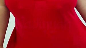 i'm so horny rubbing my sexy pregnant belly as asian milf