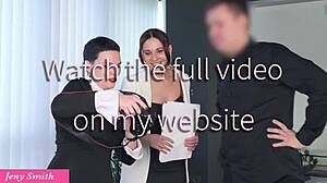 her husband watches as she teases stripping in stockings backstage?