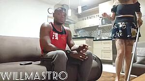 she came to clean my apartment but really wanted this dick!!