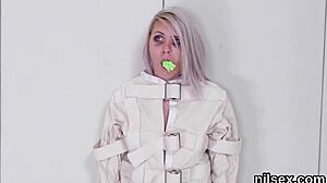 spicy teen's anus asylum treatment: assfucking and licking her tight hole?