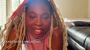 kara nate bareback interracial tight pussy pounding