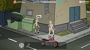 Futanari BBW Milf Parodies Campus Fuckerman Game Adventures