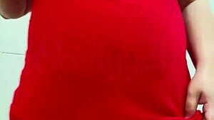 i'm so horny rubbing my sexy pregnant belly as asian milf