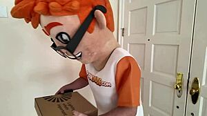 Harley Haze Toys Bent Over Doggystyle Missionary Cumshot on Small Tits