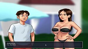 latina prostitute martina threatens pregnancy after wild pool pussy pounding creampie