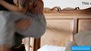 Sexy Big Tit Stepsis Lumi Ray Craves Muscular Brother Nathan Bronson's Hard Cock