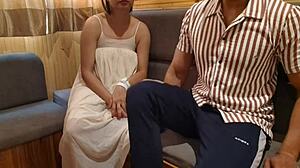 first time romantic fuck with wife's sister jija sali