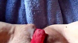 Gretala spreads her big haired italian pussy wide