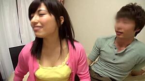 Japanese amateur orgasms hard fucking huge toys deep in blowjob scene