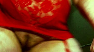 i'm fucking myself deep in lingerie... now eat this hairy pussy!