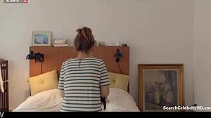 louise meritz topless in ditte louise s01e01 teasing big tits