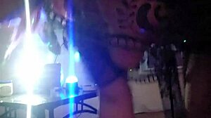 petite bbw struggles riding massive black cock