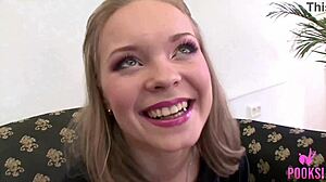 Nympho Teen Bridget K Rides Cock For Facial Cum