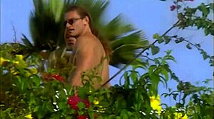 brunette mommy's tight ass gaped in bed anal fuck with deepthroat