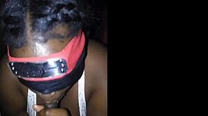 Best Sloppy Head from Cali Queen! BBW Colombian Sucks Big Black Cocks!