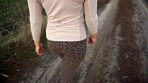 Worship my sexy milf ass in tight leopard leggings