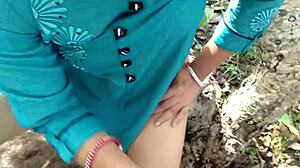 i saw stepmom peeing in forest. then fucked her doggystyle outdoors