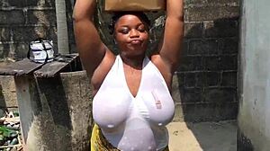 her big natural tits drive me crazy! 🍈😍🔥