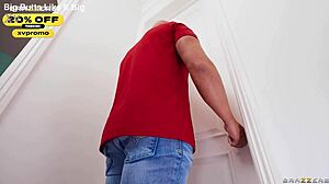 escaping with horny housewife shay sights for bent over anal creampie doggystyle