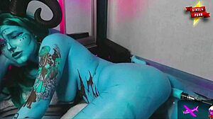 sukub squirts wildly from dildo orgasm then vibrator play