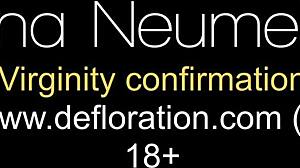 Alina Neumeha's Virgin Pussy Casting—Ready to Pop?