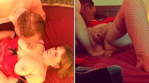 Granny queen hearts decrees cum with dildo in homemade pov