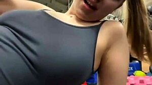 extreme squirt after gym... fuckin stranger got me so horny i squirted everywhere!!