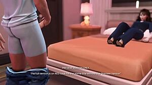 Upside-Down 3D Hentai Anime Fills Her Naughty Holes