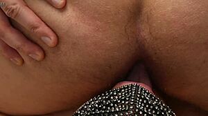 Big Tits Girl Licks Asshole Swallows Cum in Deepthroat Blowjob Titty Fuck