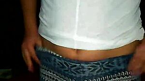 Lydia teases innocent teen ass in skimpy tanguita