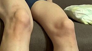 after bath i licked my soft nipples erect...