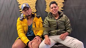 brazilian bombshell teases shy colonia guy relentlessly