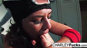 charley chase strips for foot fetish in lucha libre gear