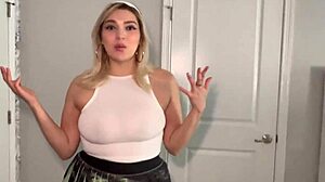 stepsis, your hard nipples poke through that miniskirt begging cock