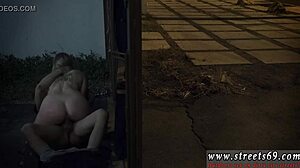 Hairy teen babe bound for first bdsm fuck and feet play