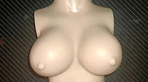 Dolly Begs for Deep Anal Pressing Tiny Tits Hard