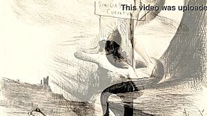 wow vintage erotic art explodes!